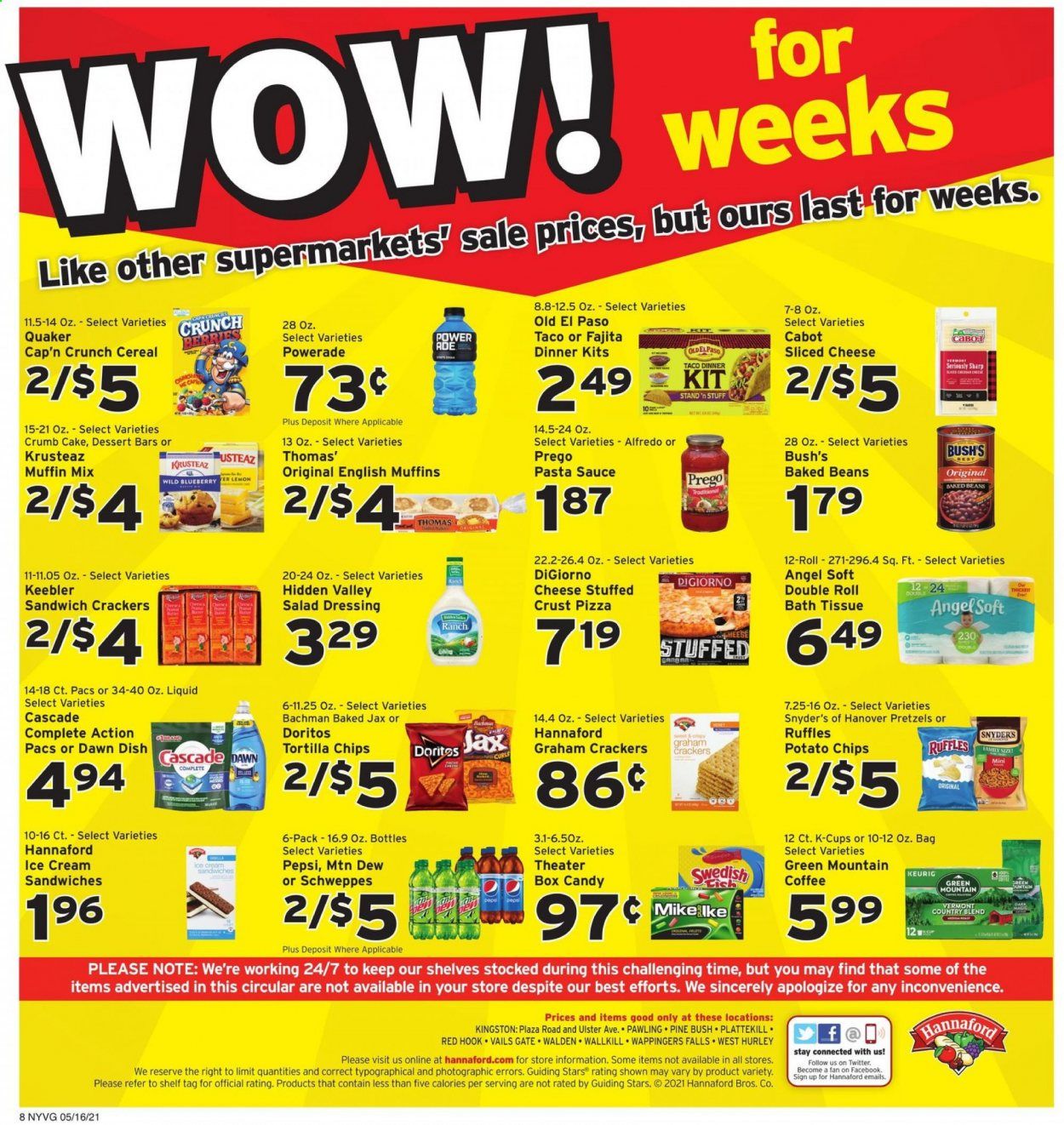 Hannaford (NY) Weekly Ad Flyer May 16 to May 22