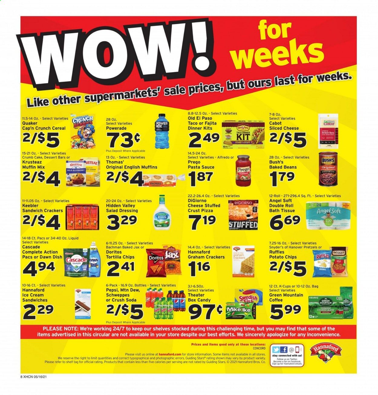 Hannaford (NH) Weekly Ad Flyer May 16 to May 22