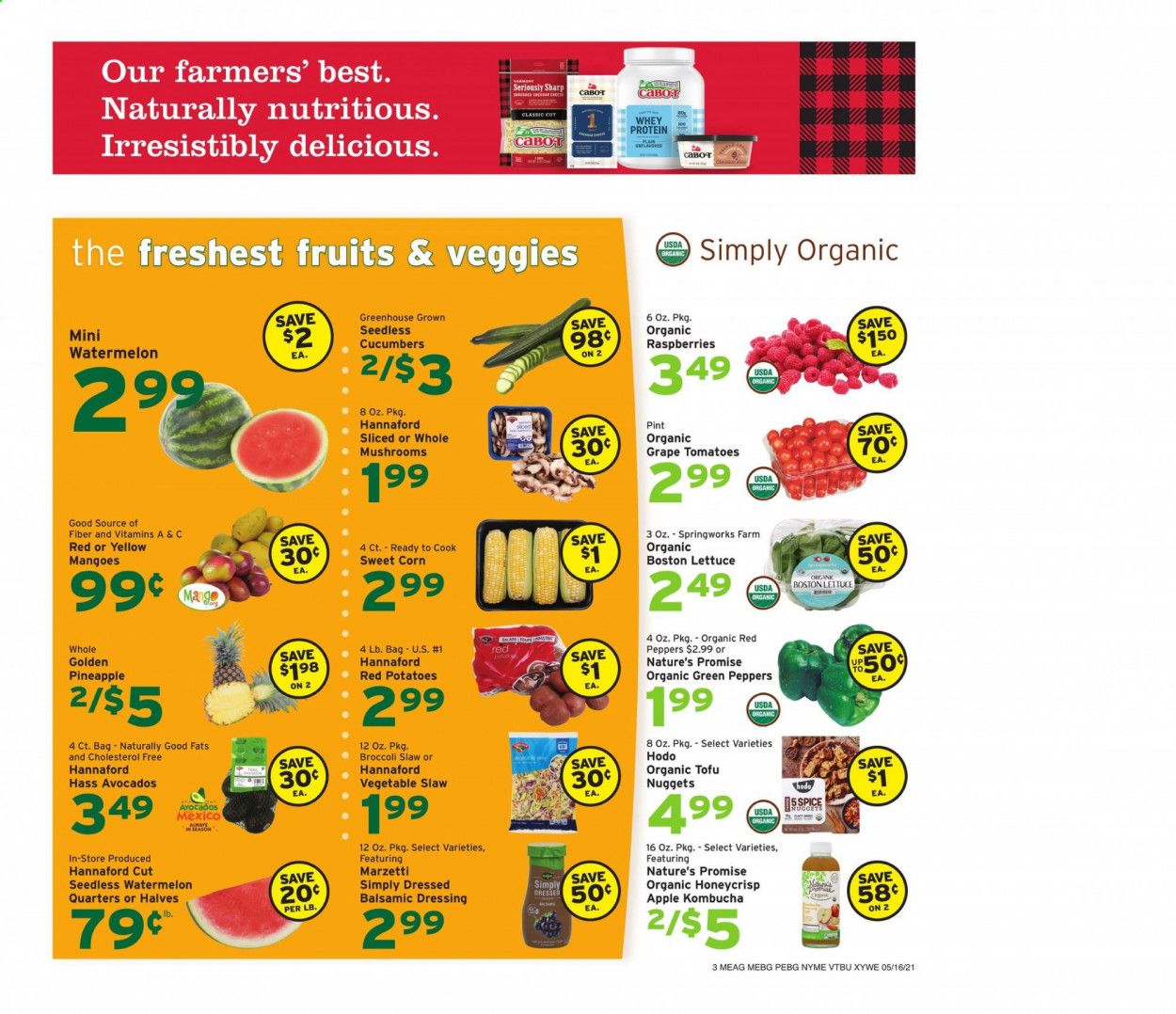 Hannaford (VT) Weekly Ad Flyer May 16 to May 22
