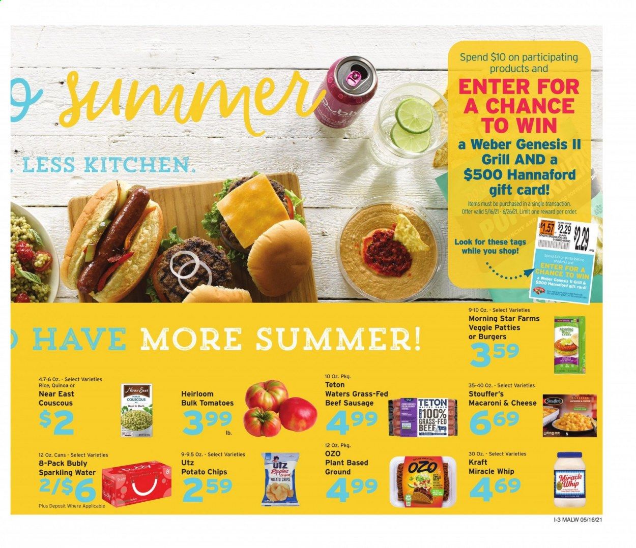 Hannaford (MA) Weekly Ad Flyer May 16 to May 22