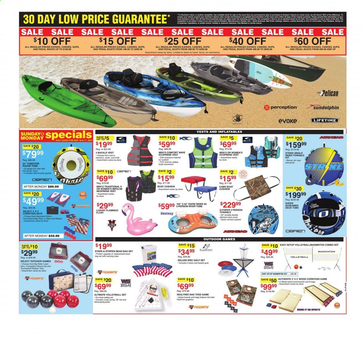 Dunham's Sports Weekly Ad Flyer May 15 to May 20