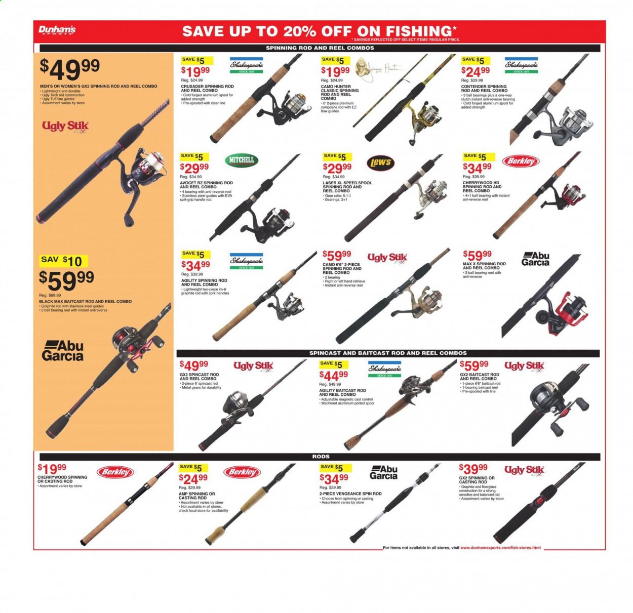 Dunham's Sports (MI, PA) Weekly Ad Flyer May 15 to May 20