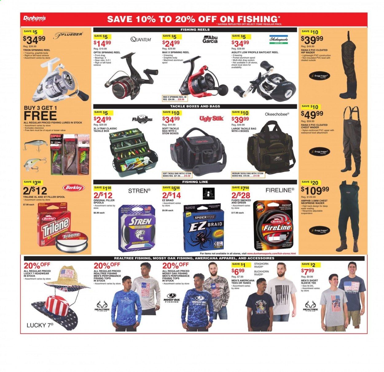 Dunham's Sports (MI, PA) Weekly Ad Flyer May 15 to May 20