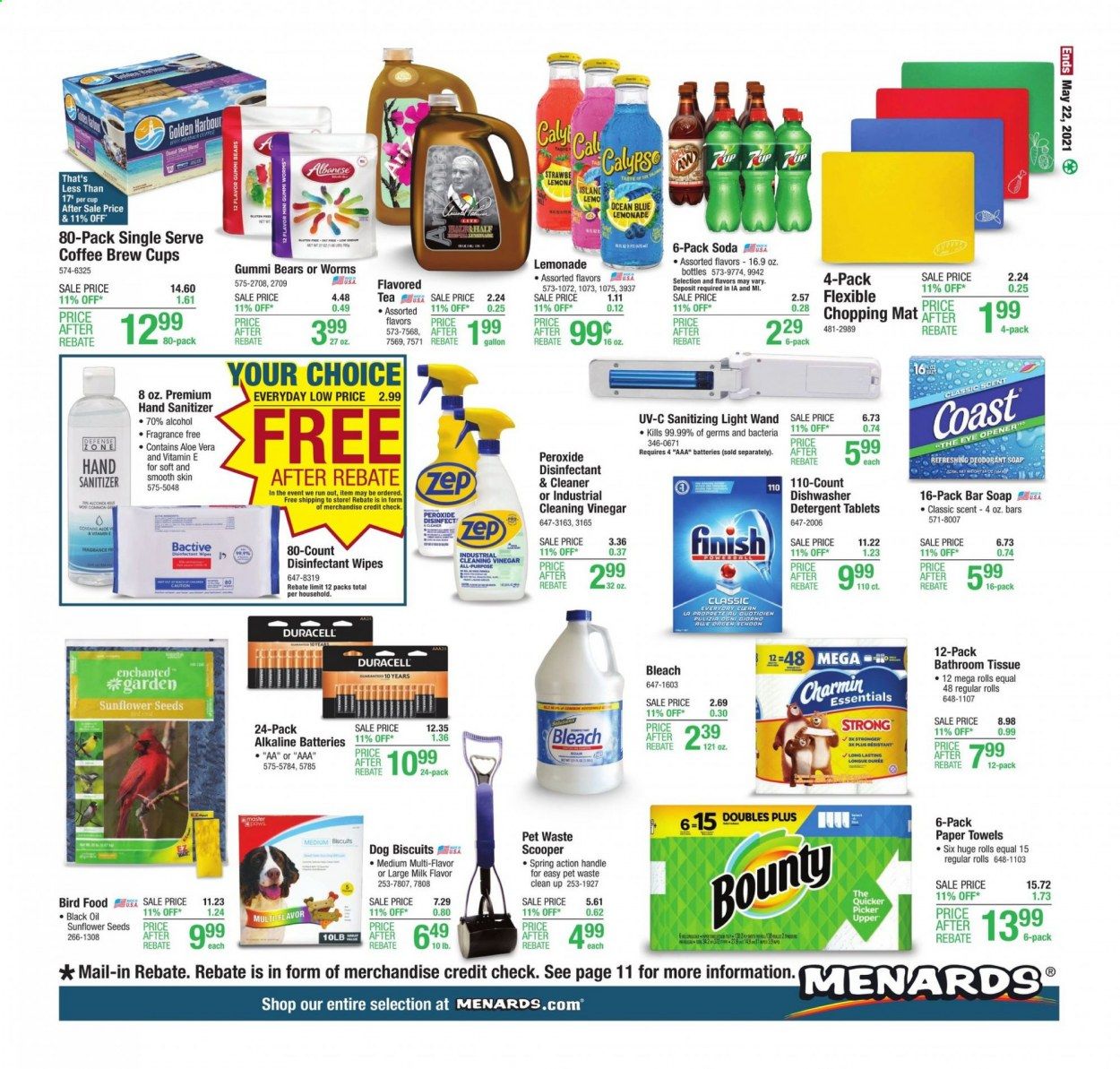 Menards Weekly Ad Flyer May 13 to May 22