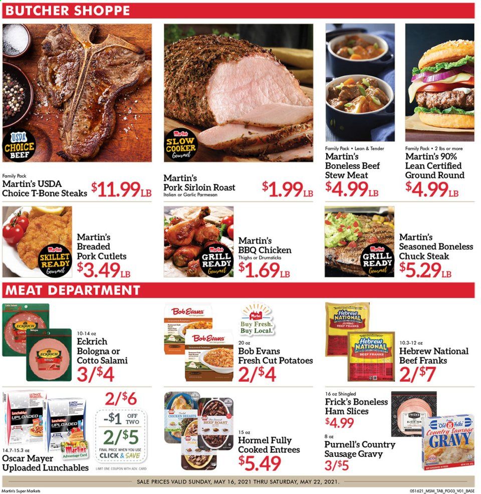 Martin’s (IN, MI) Weekly Ad Flyer May 16 to May 22