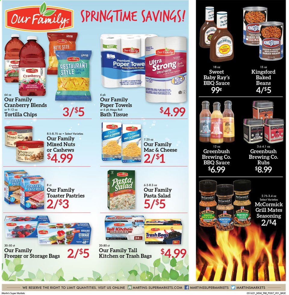 Martin’s (IN, MI) Weekly Ad Flyer May 16 to May 22