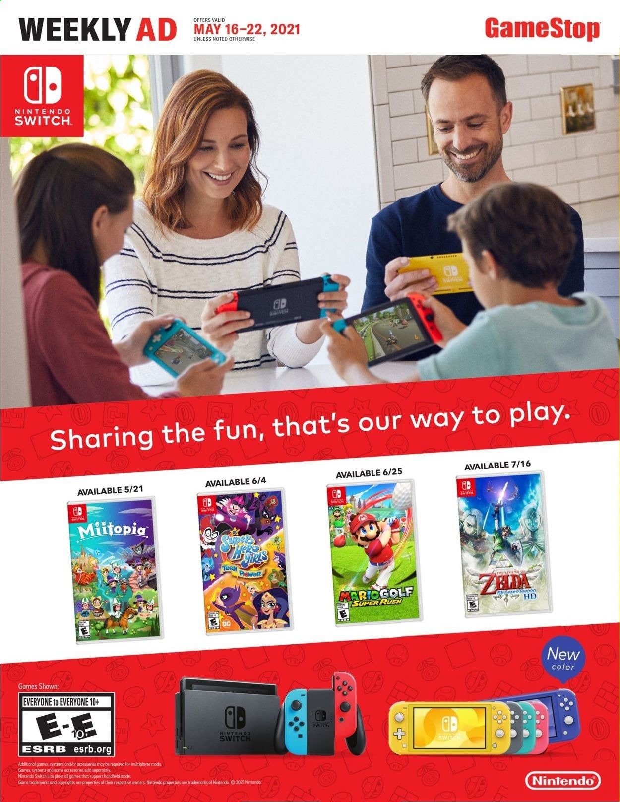 GameStop Weekly Ad Flyer May 16 to May 22