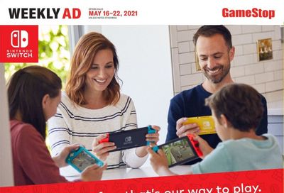 GameStop Weekly Ad Flyer May 16 to May 22
