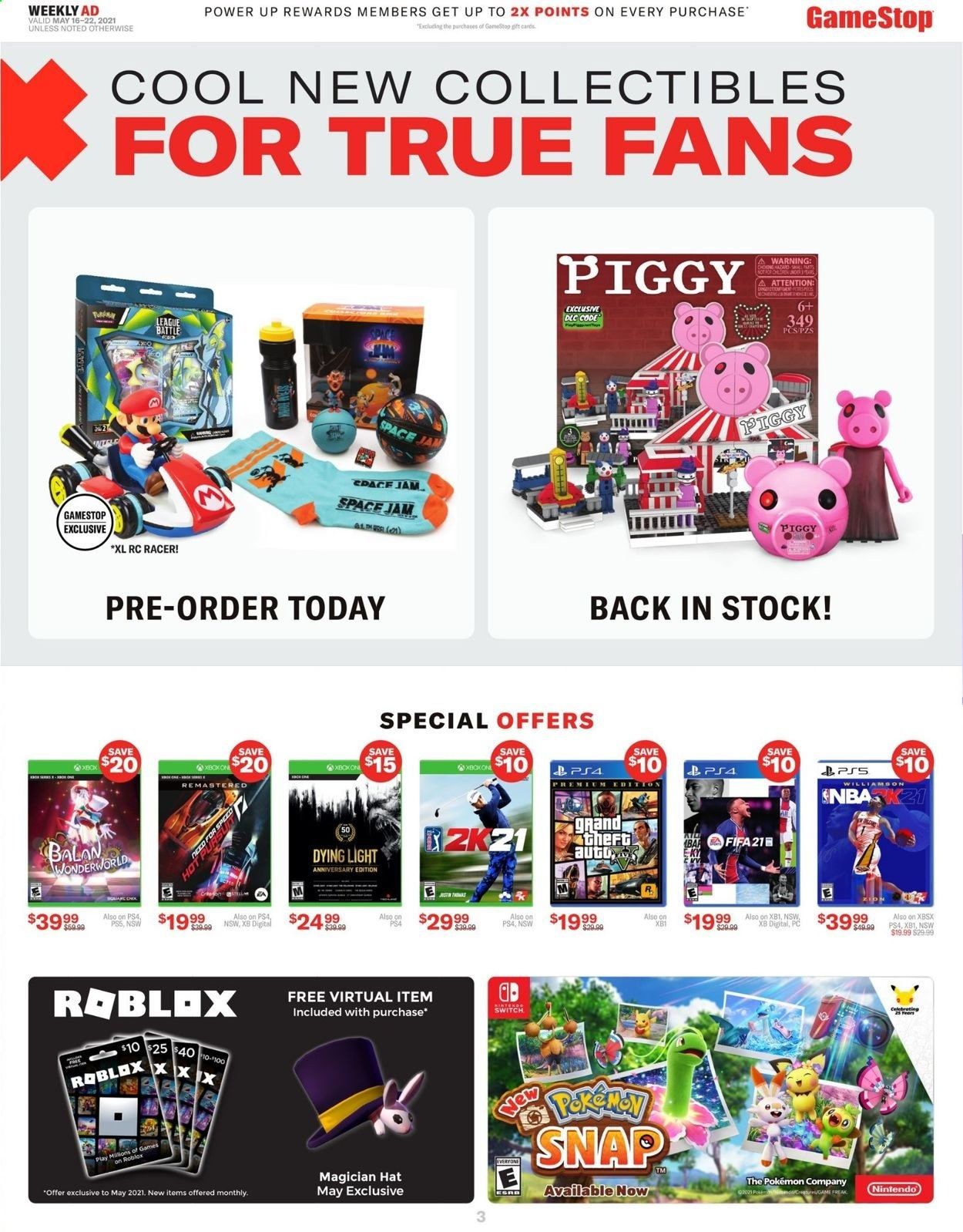 GameStop Weekly Ad Flyer May 16 to May 22