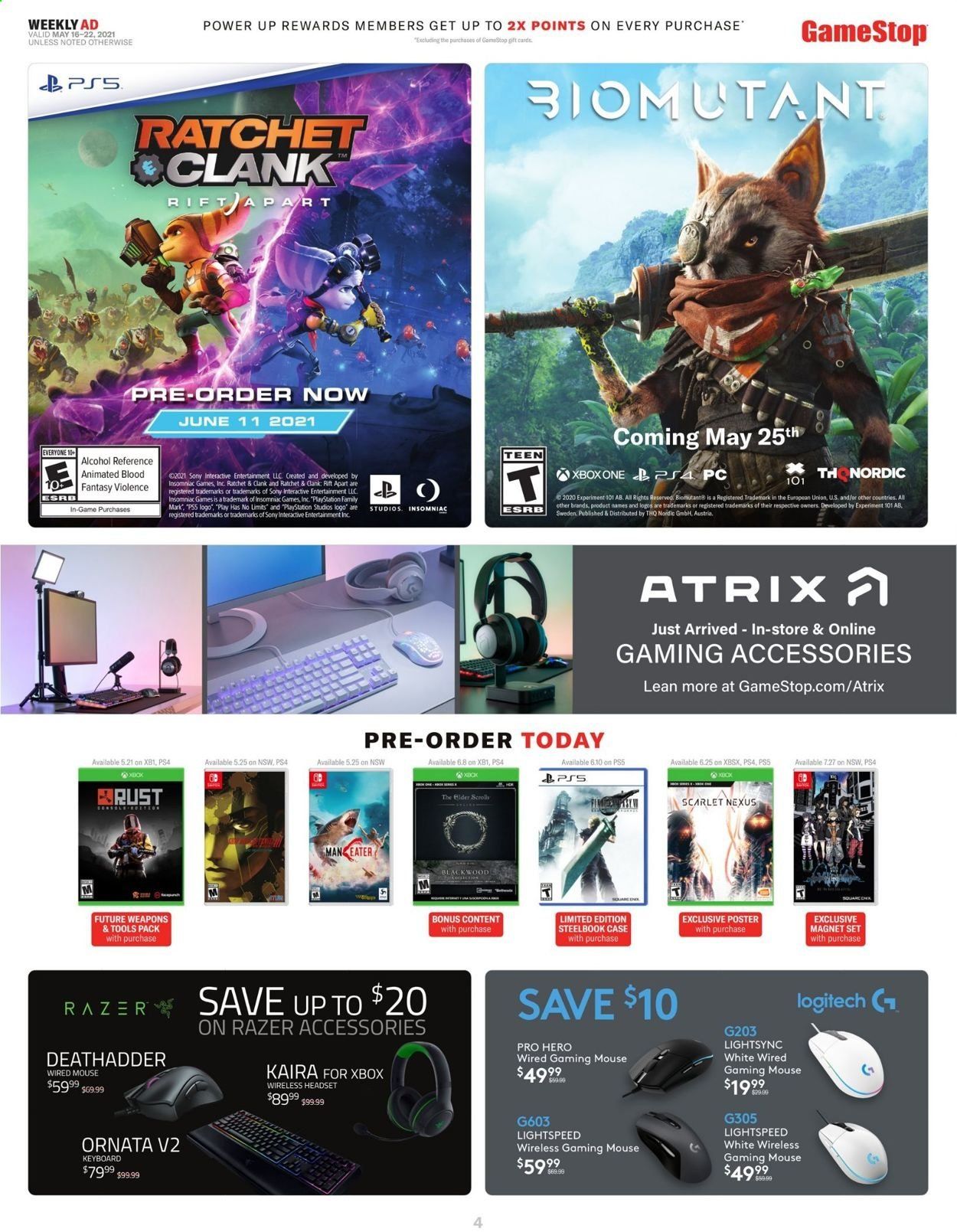 GameStop Weekly Ad Flyer May 16 to May 22