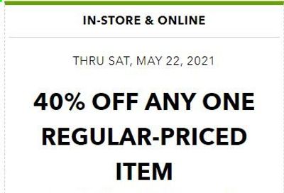 JOANN Weekly Ad Flyer May 16 to May 22