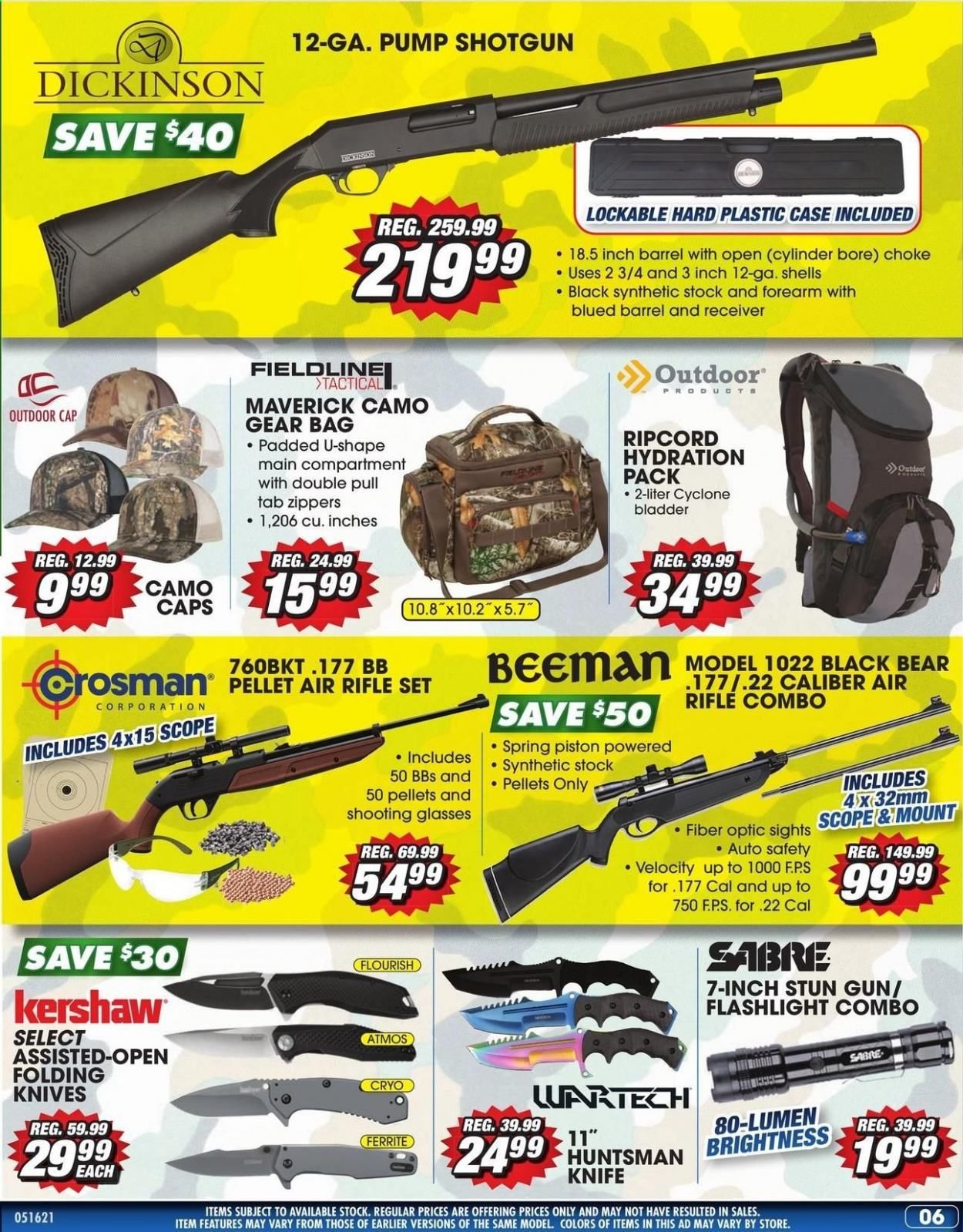 Big 5 (AZ, CA, CO, ID, NM, OR, UT, WA) Weekly Ad Flyer May 16 to May 22