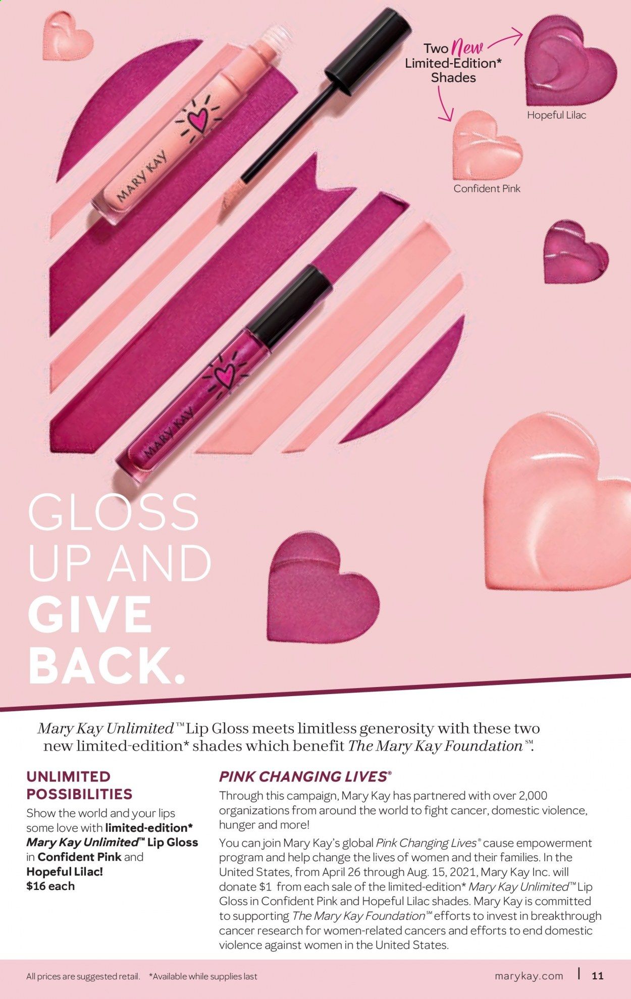 Mary Kay Weekly Ad Flyer May 16 to August 15
