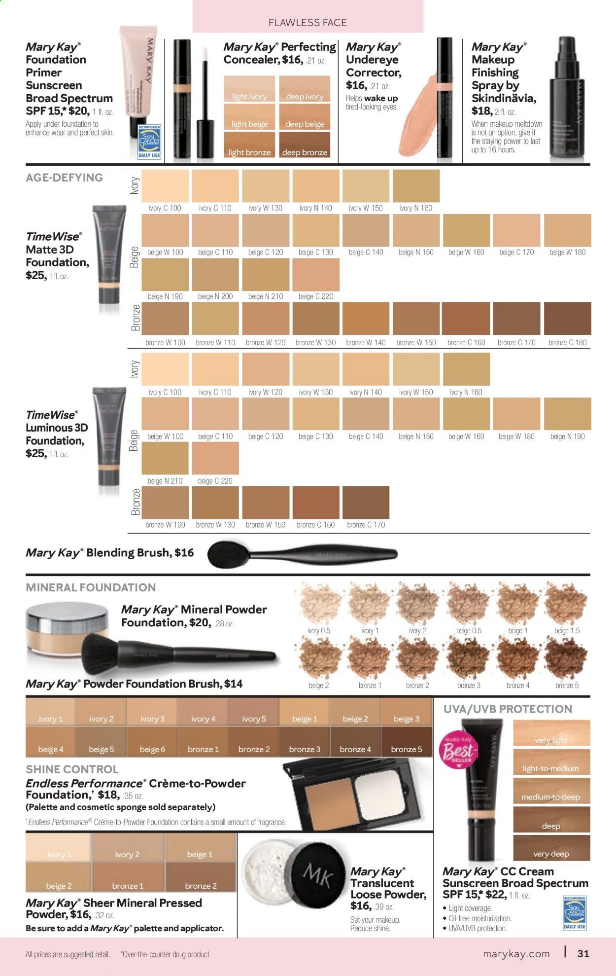 Mary Kay Weekly Ad Flyer May 16 to August 15