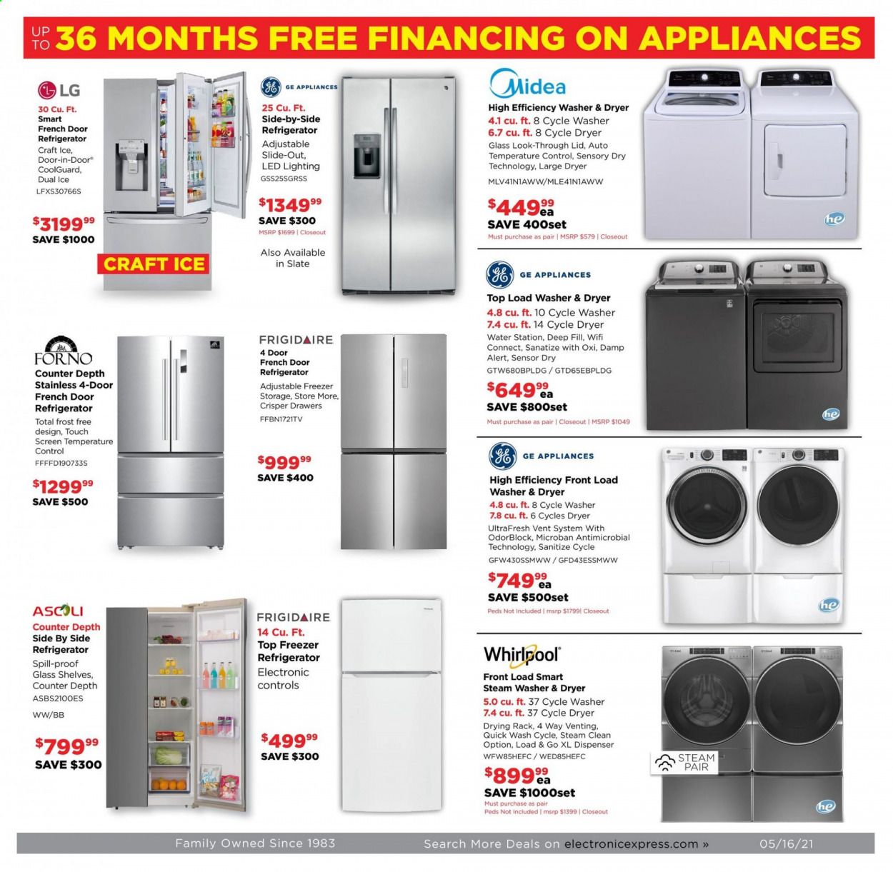Electronic Express (AL, TN) Weekly Ad Flyer May 16 to May 22