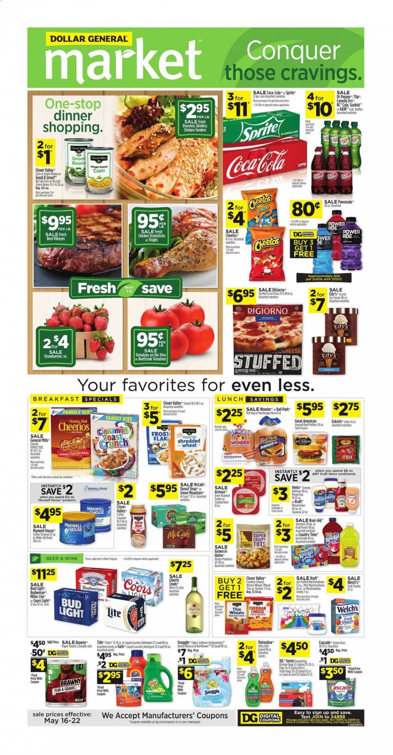 Dollar General (WV) Weekly Ad Flyer May 16 to May 22