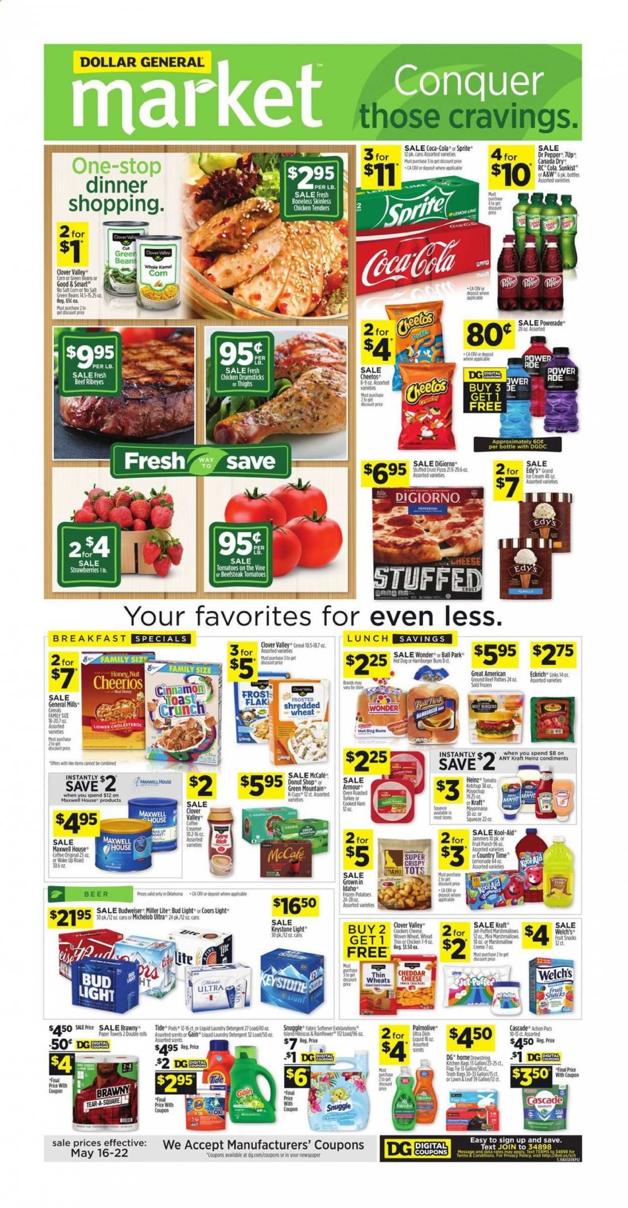 Dollar General (OK) Weekly Ad Flyer May 16 to May 22