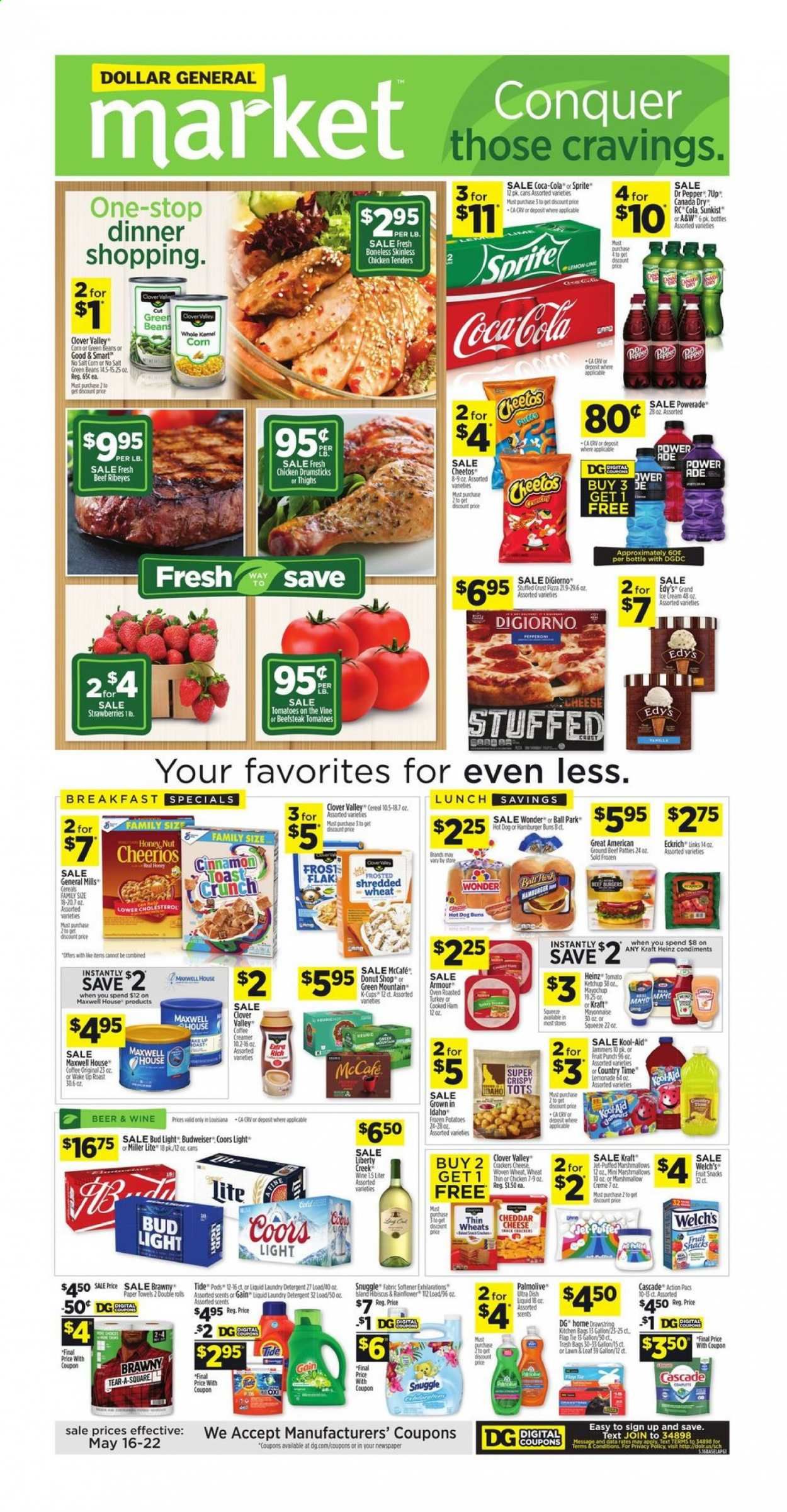 Dollar General (LA) Weekly Ad Flyer May 16 to May 22