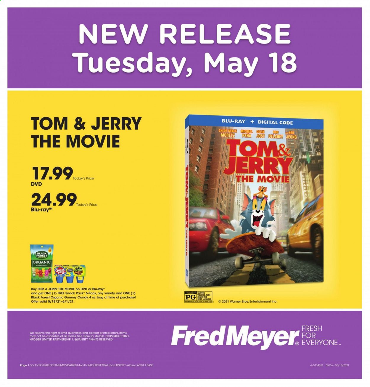 Fred Meyer (DC, DE, NJ, NY, PA, VA) Weekly Ad Flyer May 18 to May 18