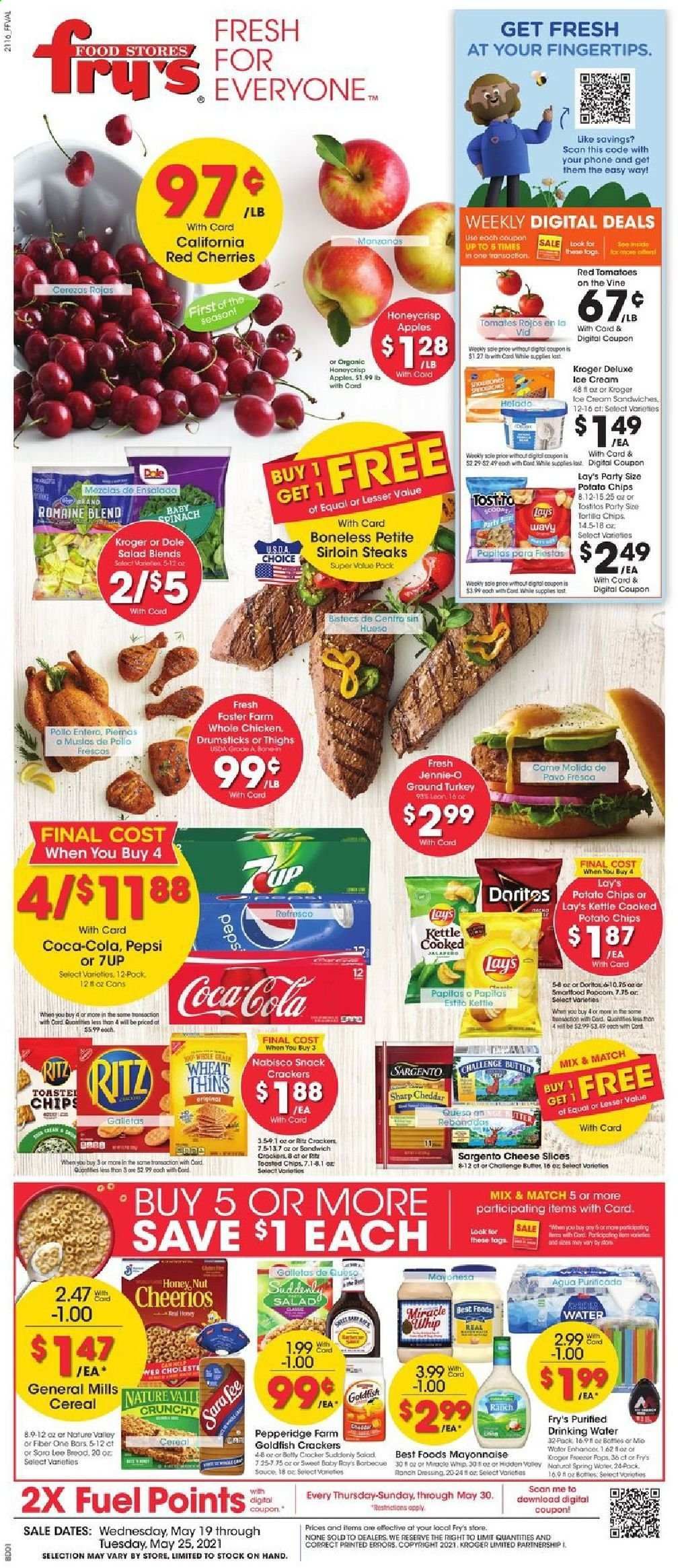 Fry’s (AZ) Weekly Ad Flyer May 19 to May 25