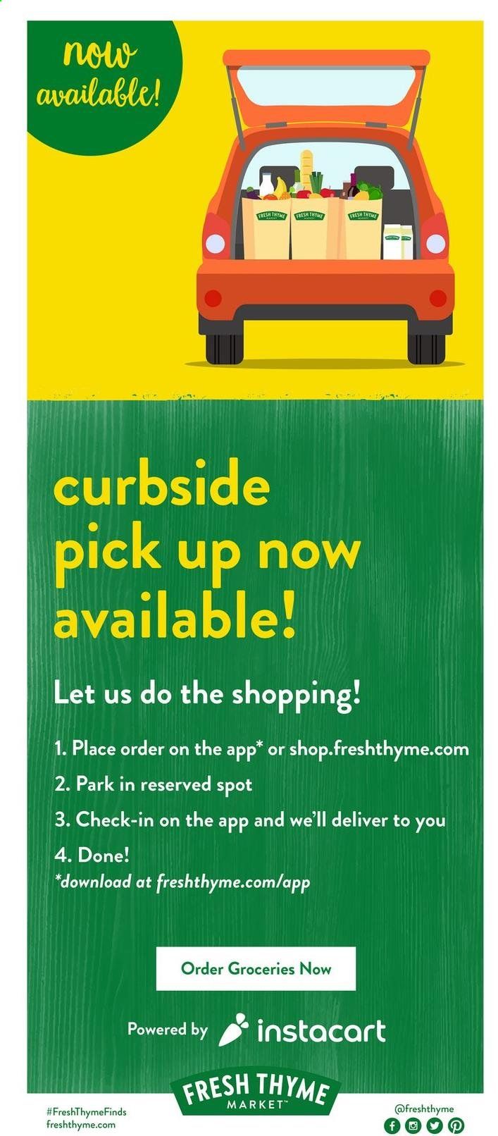 Fresh Thyme Weekly Ad Flyer May 19 to May 25