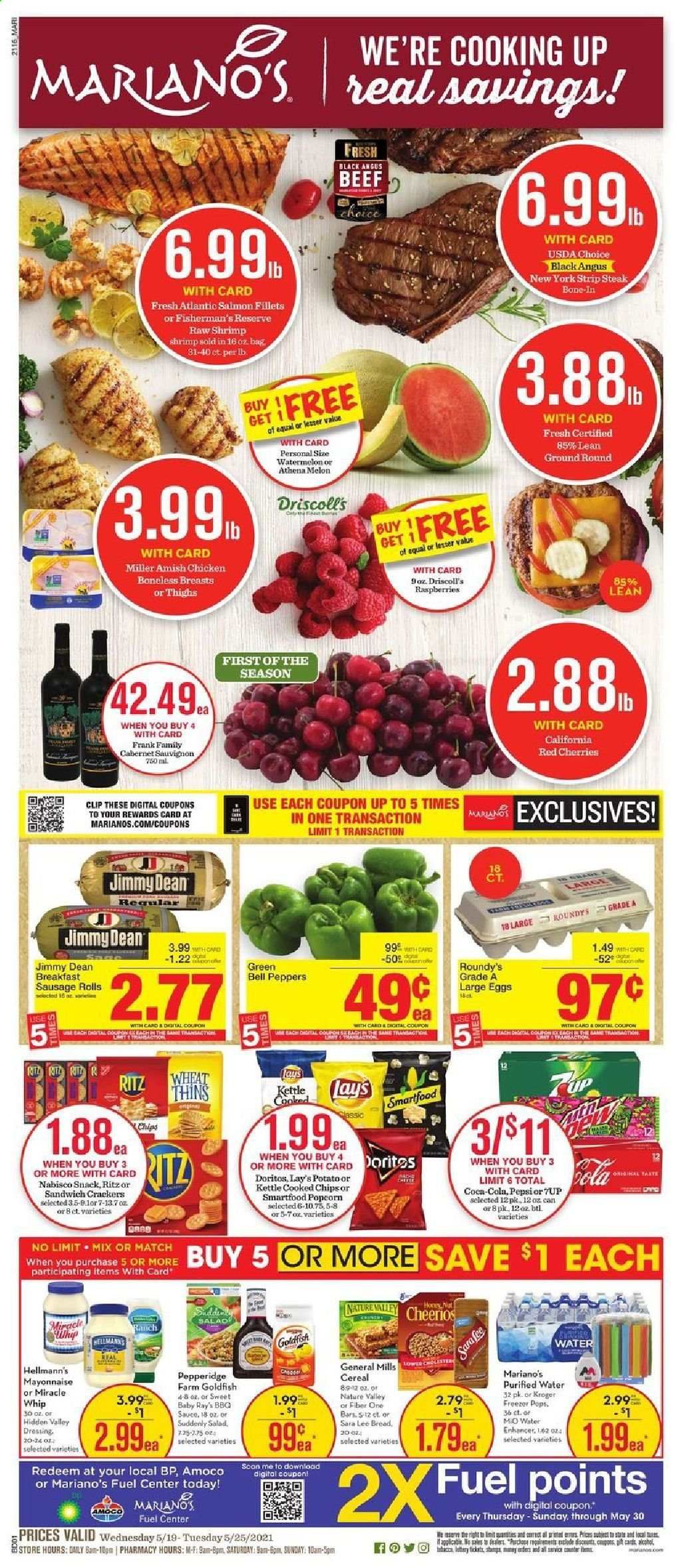 Mariano’s Weekly Ad Flyer May 19 to May 25