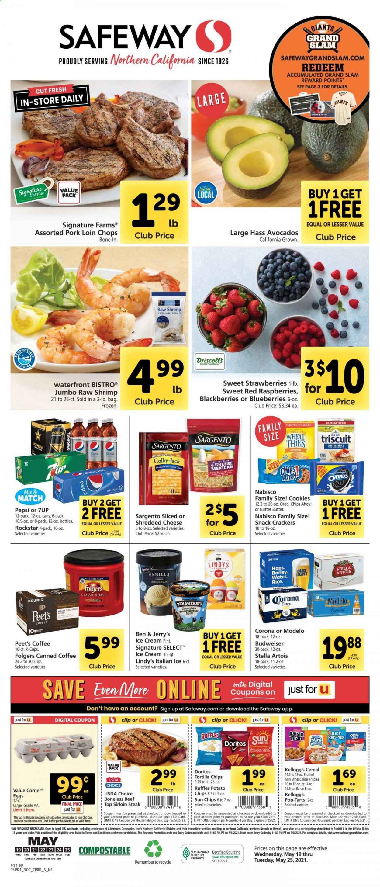 Safeway (AZ, CA, CO, HI, MD, NE, OR, VA, WA) Weekly Ad Flyer May 19 to May 25