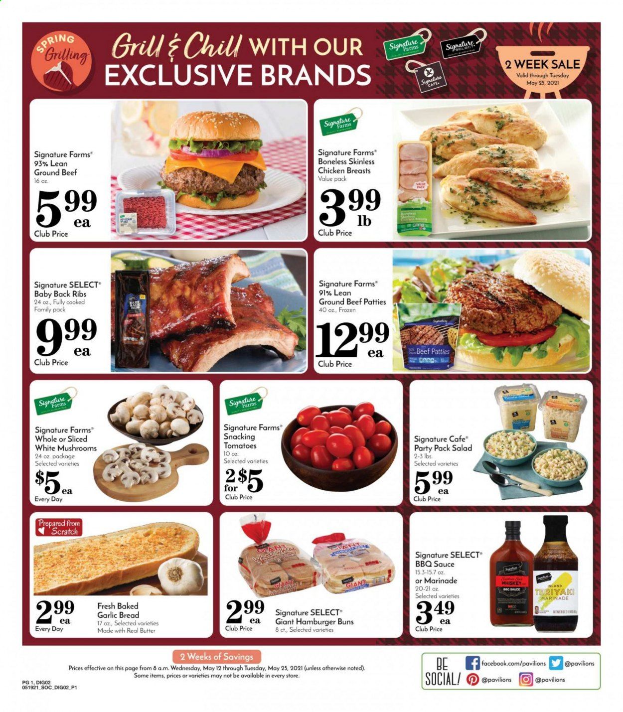 Pavilions (CA) Weekly Ad Flyer May 19 to May 25