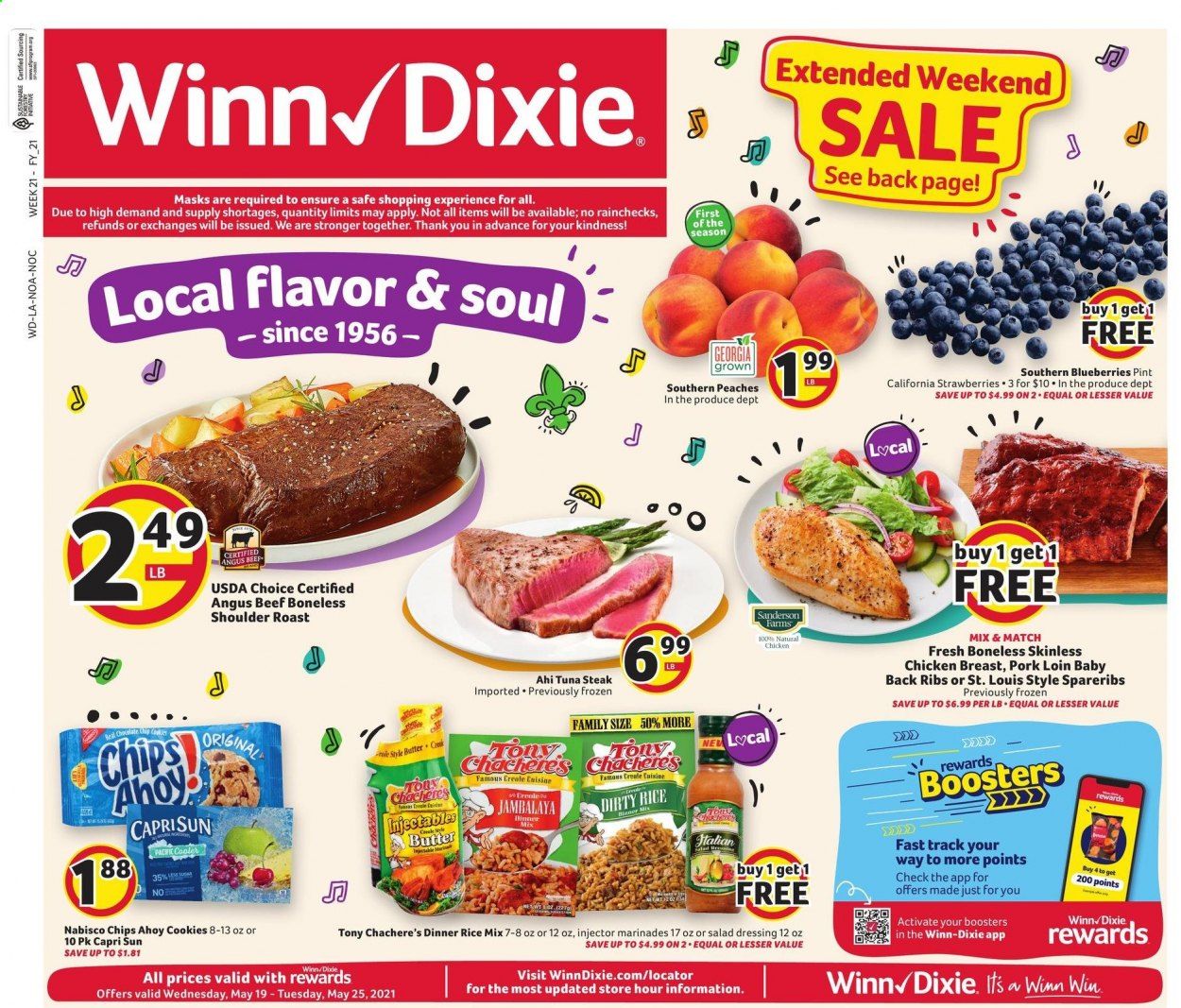 Winn Dixie (AL, FL, GA, LA) Weekly Ad Flyer May 19 to May 25