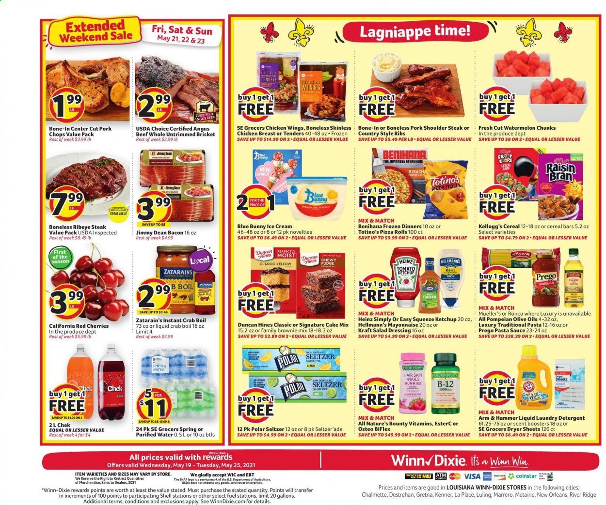 Winn Dixie (AL, FL, GA, LA) Weekly Ad Flyer May 19 to May 25