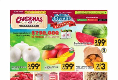 Cardenas (CA, NV) Weekly Ad Flyer May 19 to May 25