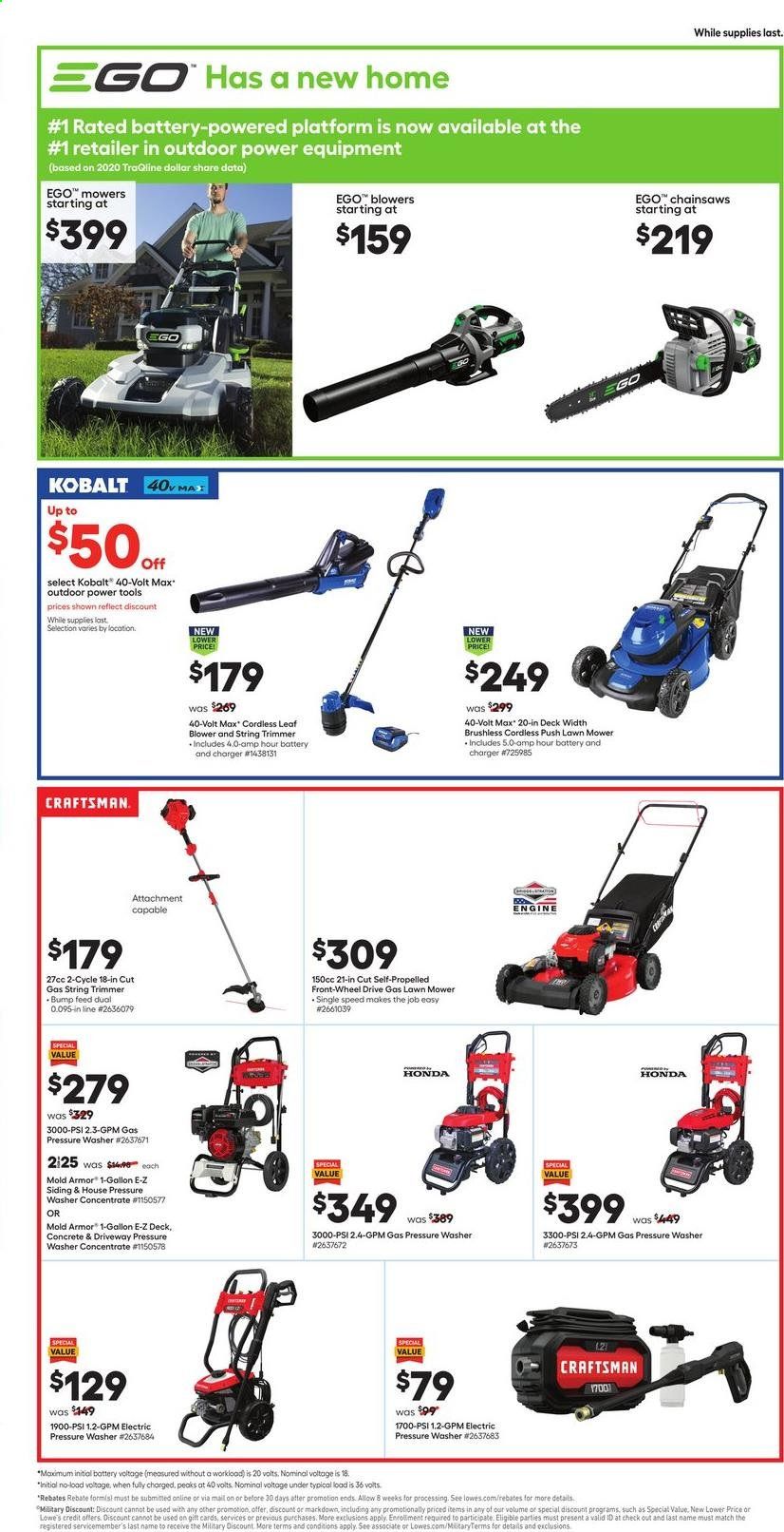 Lowe's Weekly Ad Flyer May 20 to June 2