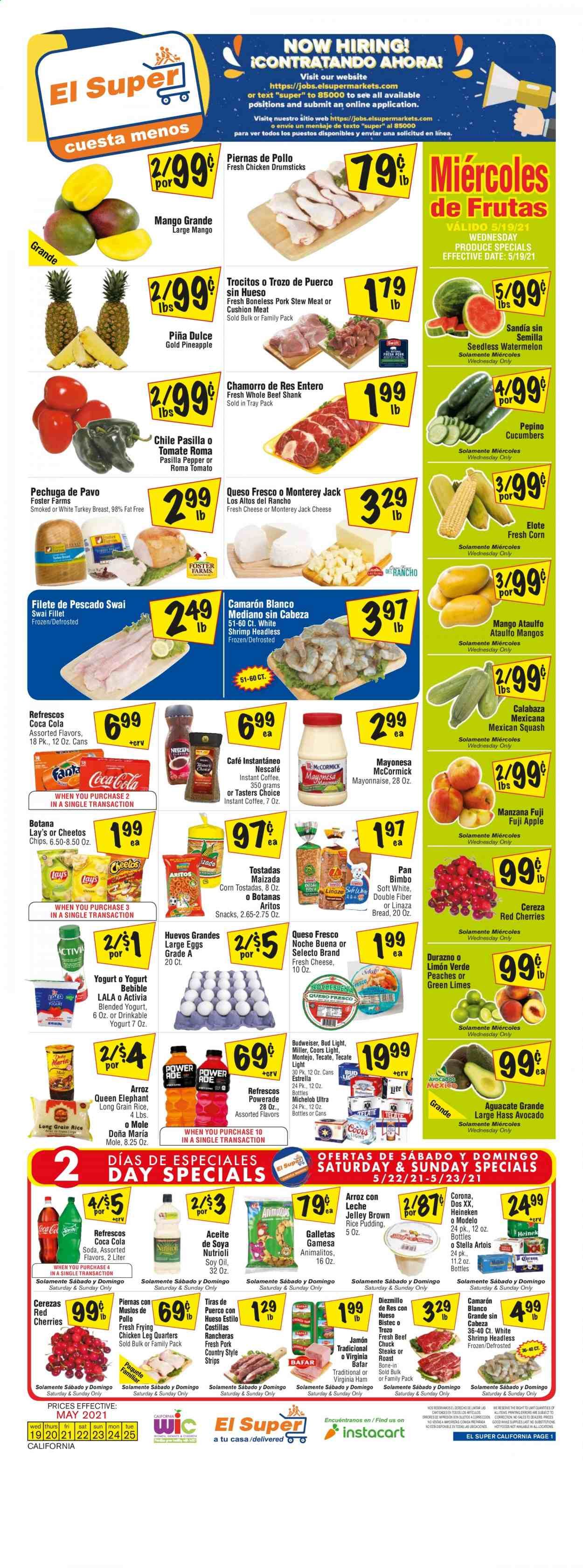 El Super (CA, NM, NV, TX) Weekly Ad Flyer May 19 to May 25