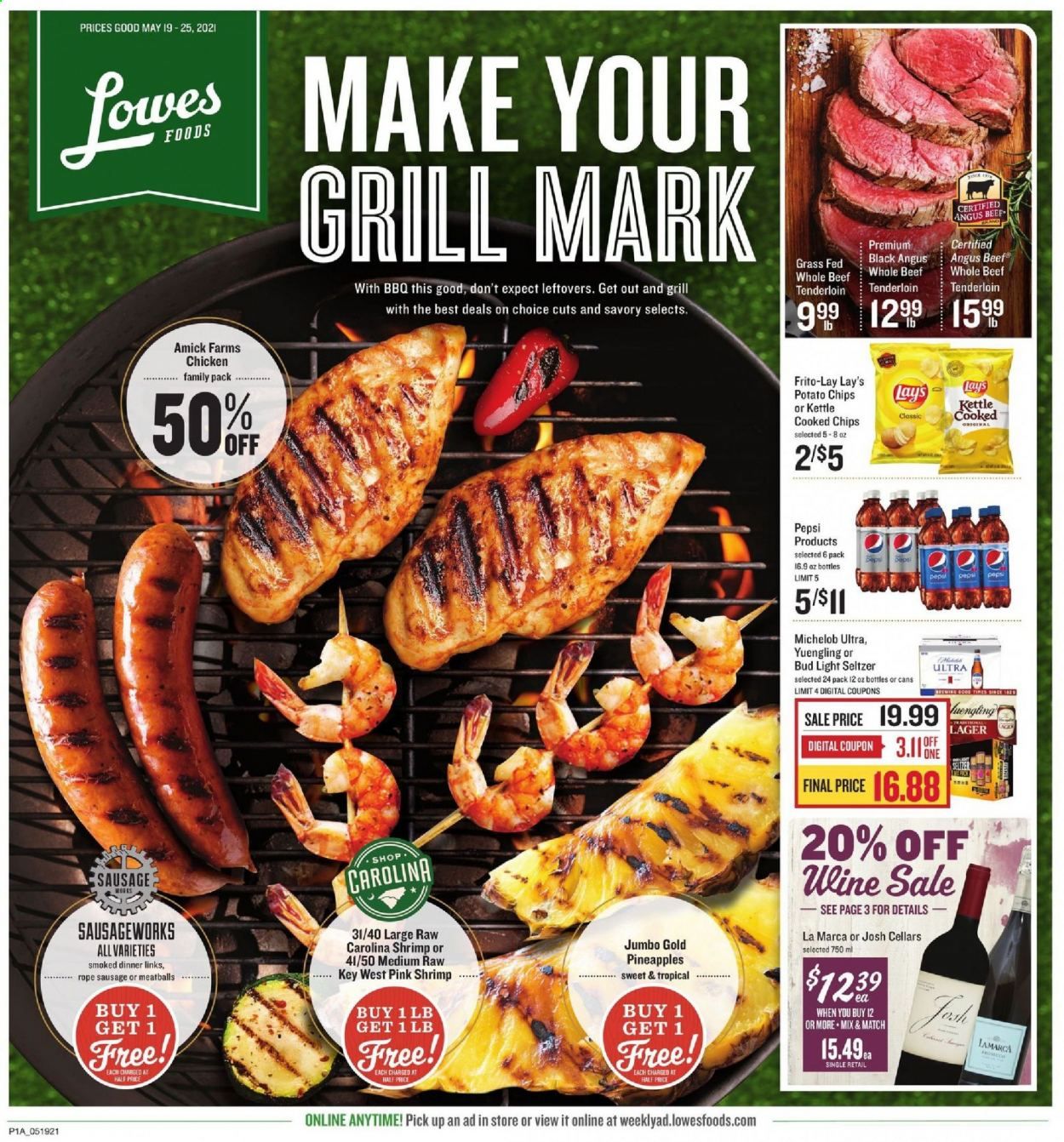 Lowes Foods (NC, SC) Weekly Ad Flyer May 19 to May 25