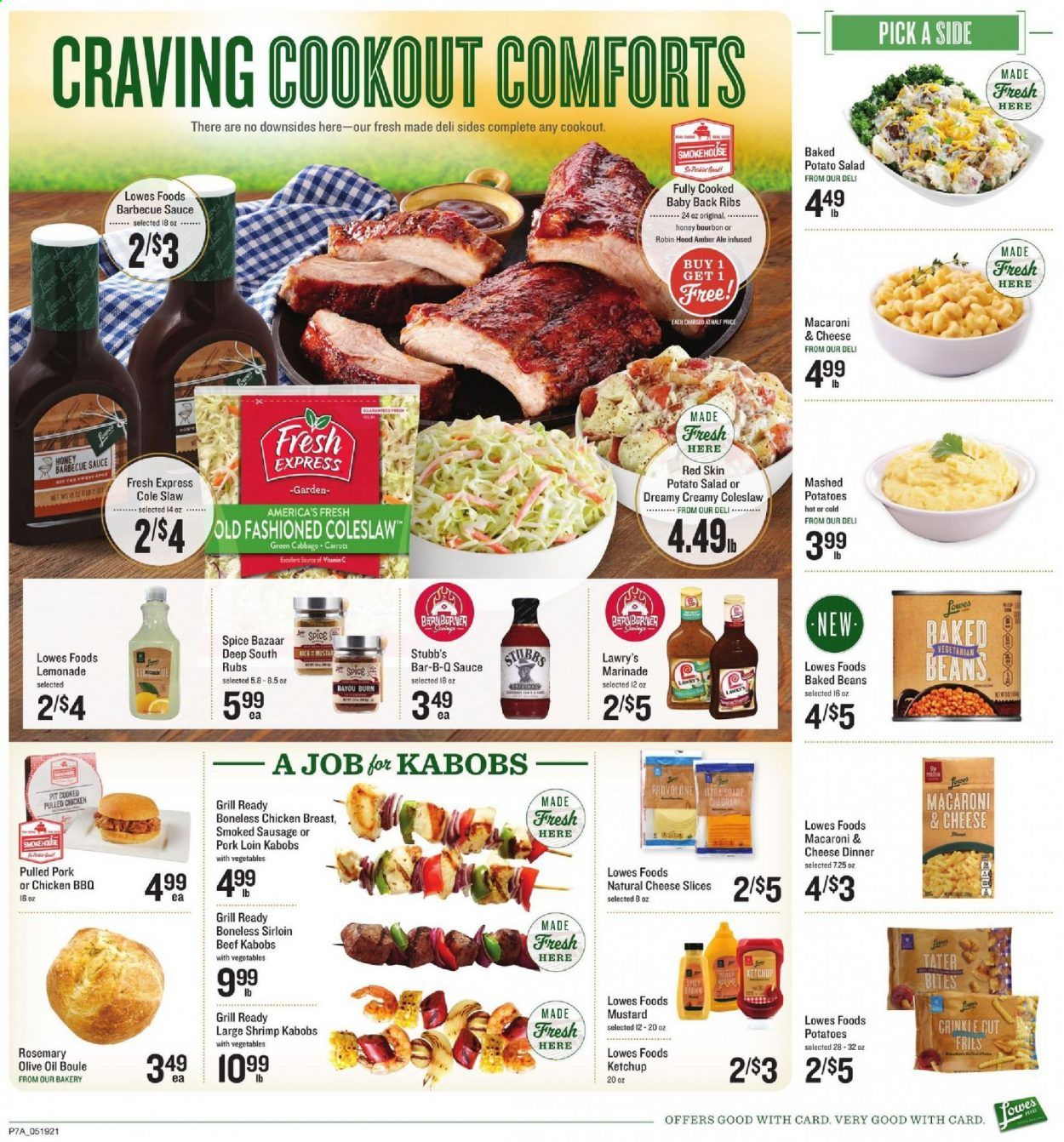 Lowes Foods (NC, SC) Weekly Ad Flyer May 19 to May 25