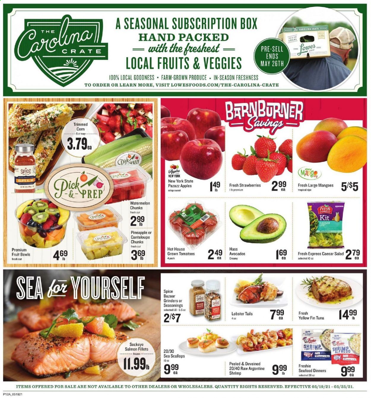 Lowes Foods (NC, SC) Weekly Ad Flyer May 19 to May 25