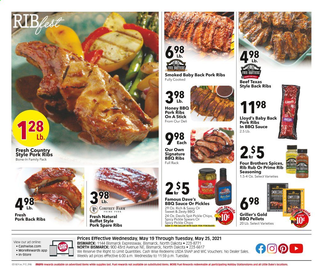Cash Wise (MN, ND) Weekly Ad Flyer May 19 to May 25
