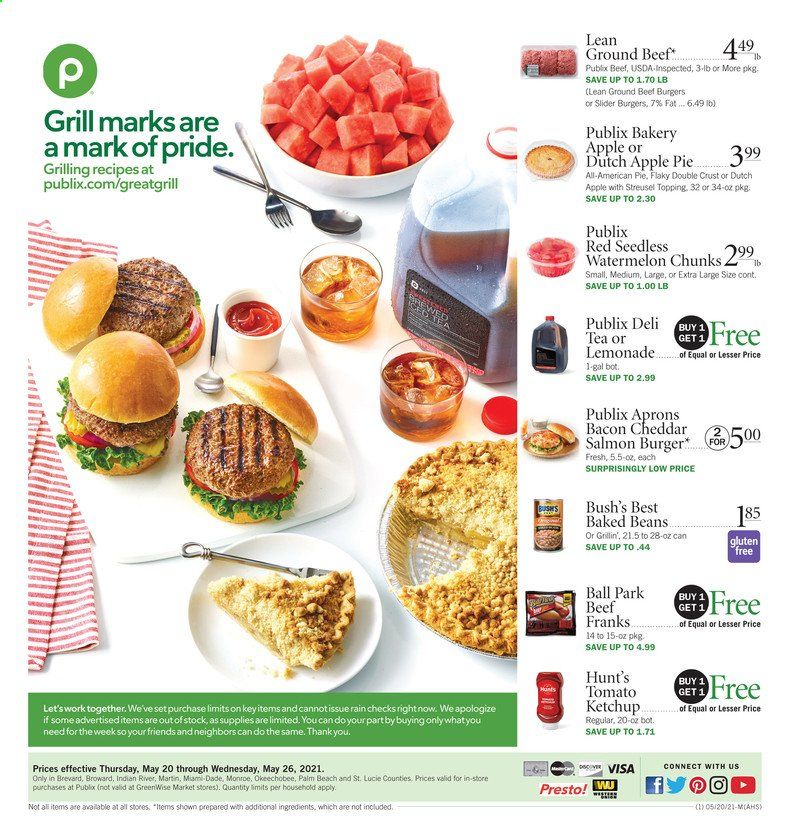 Publix (AL, FL, GA, NC, SC, TN) Weekly Ad Flyer May 20 to May 26