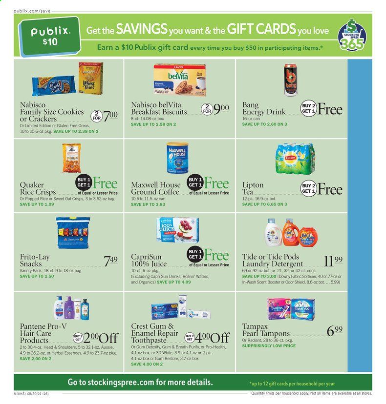 Publix (AL, FL, GA, NC, SC, TN) Weekly Ad Flyer May 20 to May 26