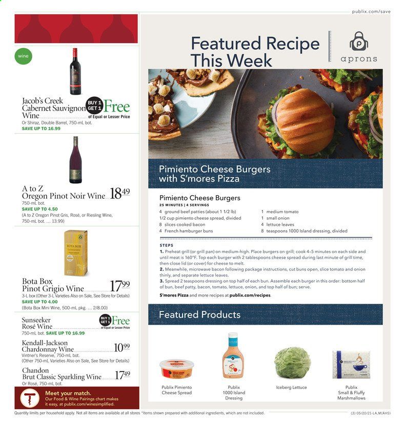 Publix (AL, FL, GA, NC, SC, TN) Weekly Ad Flyer May 20 to May 26