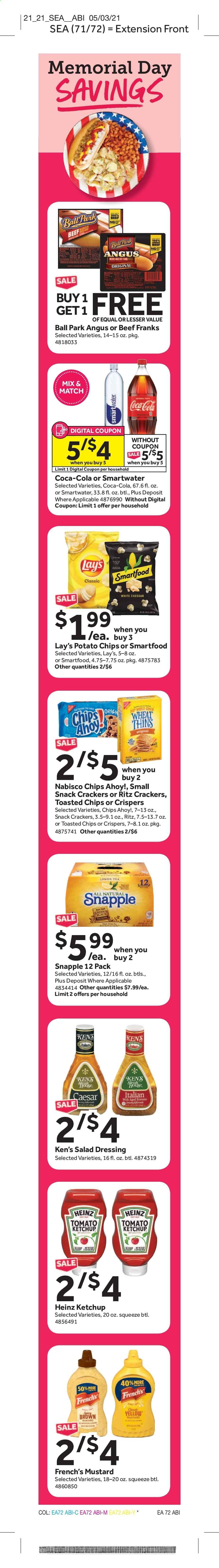 Stop & Shop (MA) Weekly Ad Flyer May 21 to May 27