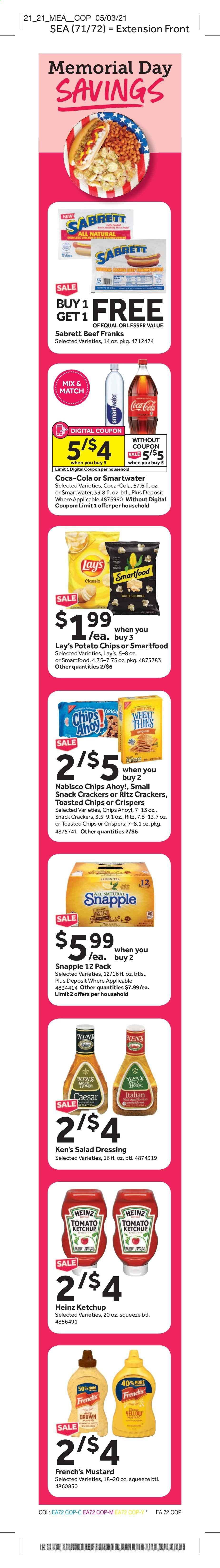 Stop & Shop (NY) Weekly Ad Flyer May 21 to May 27