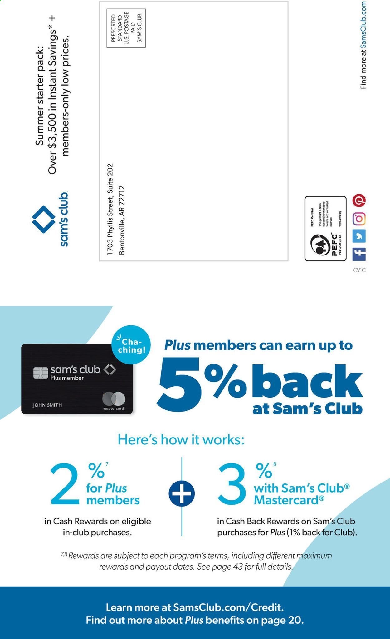Sam's Club Weekly Ad Flyer May 19 to June 13