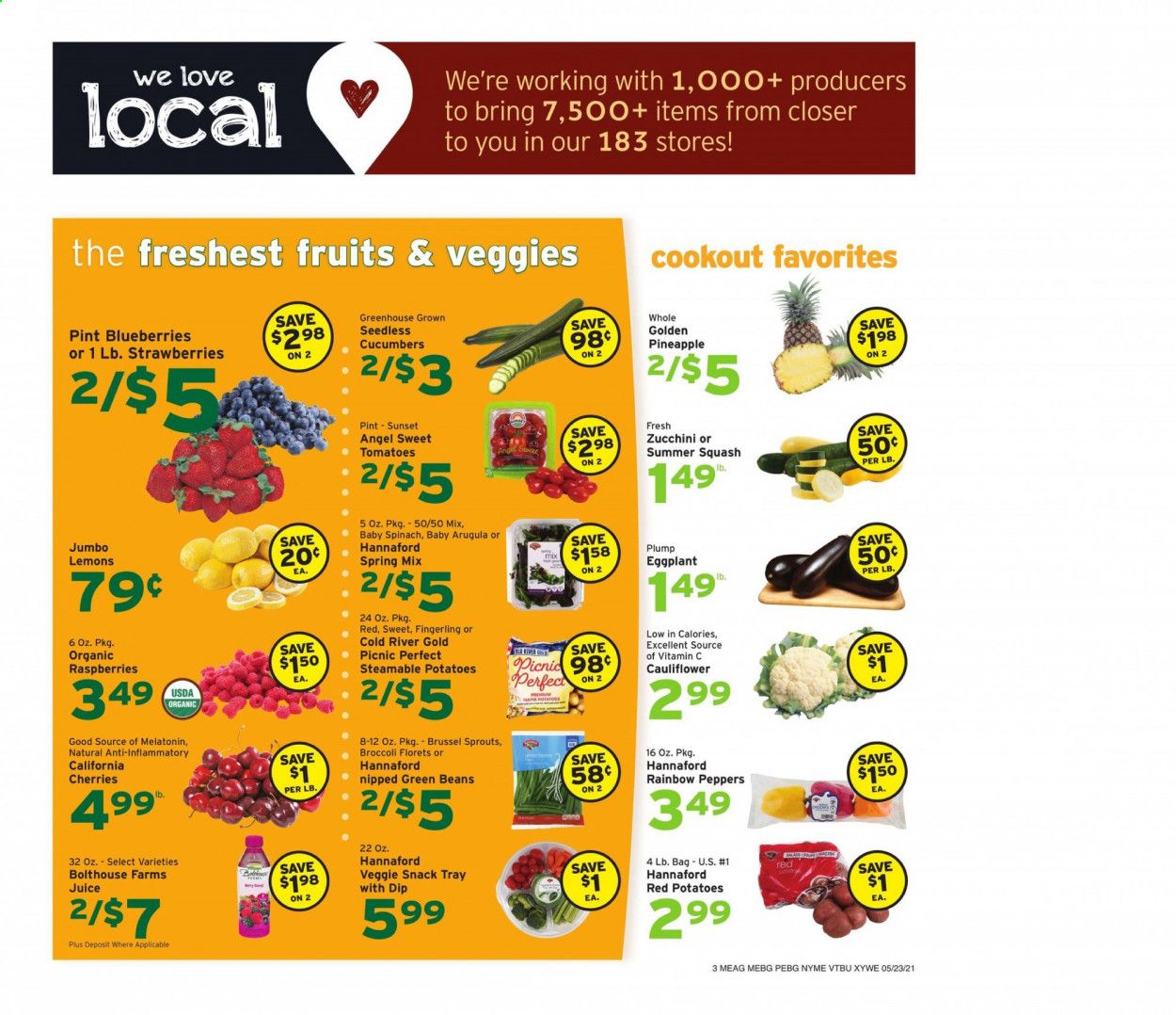 Hannaford (VT) Weekly Ad Flyer May 23 to May 29