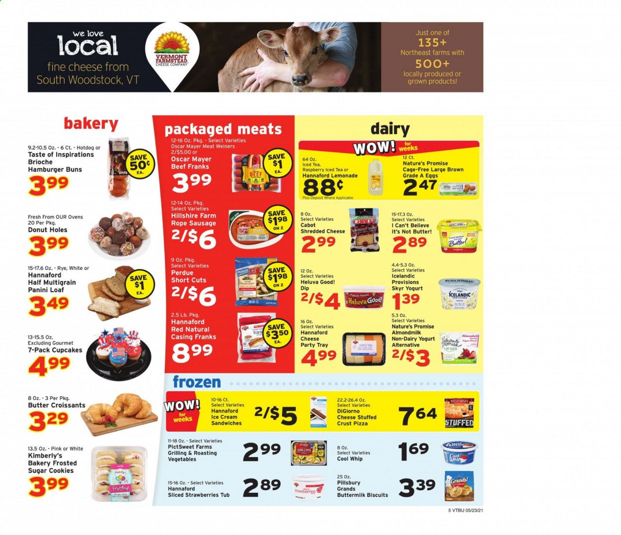 Hannaford (VT) Weekly Ad Flyer May 23 to May 29