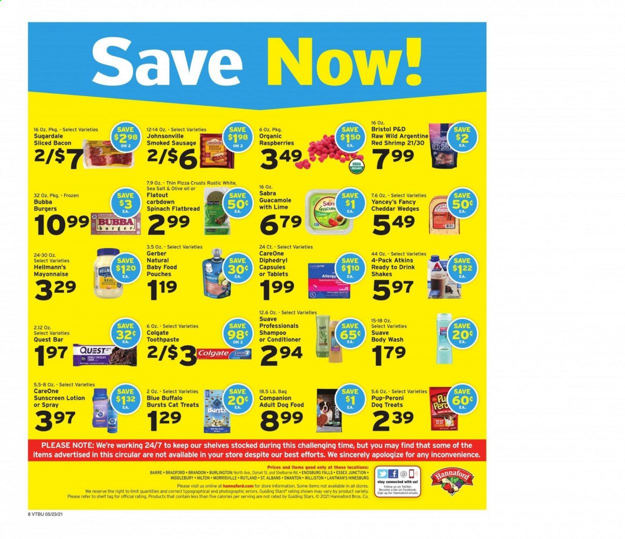 Hannaford (VT) Weekly Ad Flyer May 23 to May 29