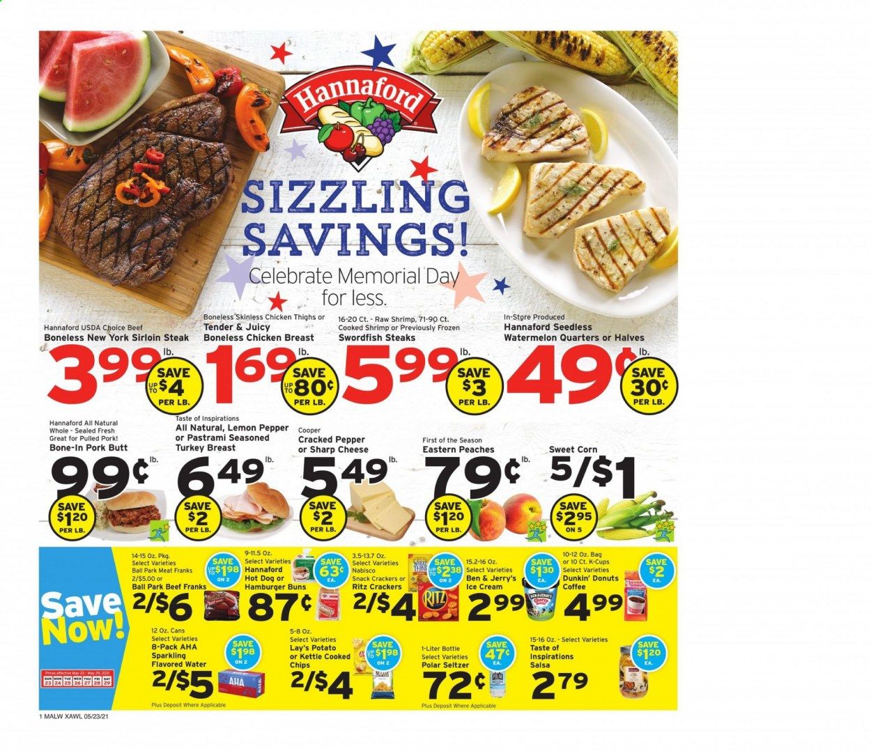 Hannaford (MA) Weekly Ad Flyer May 23 to May 29