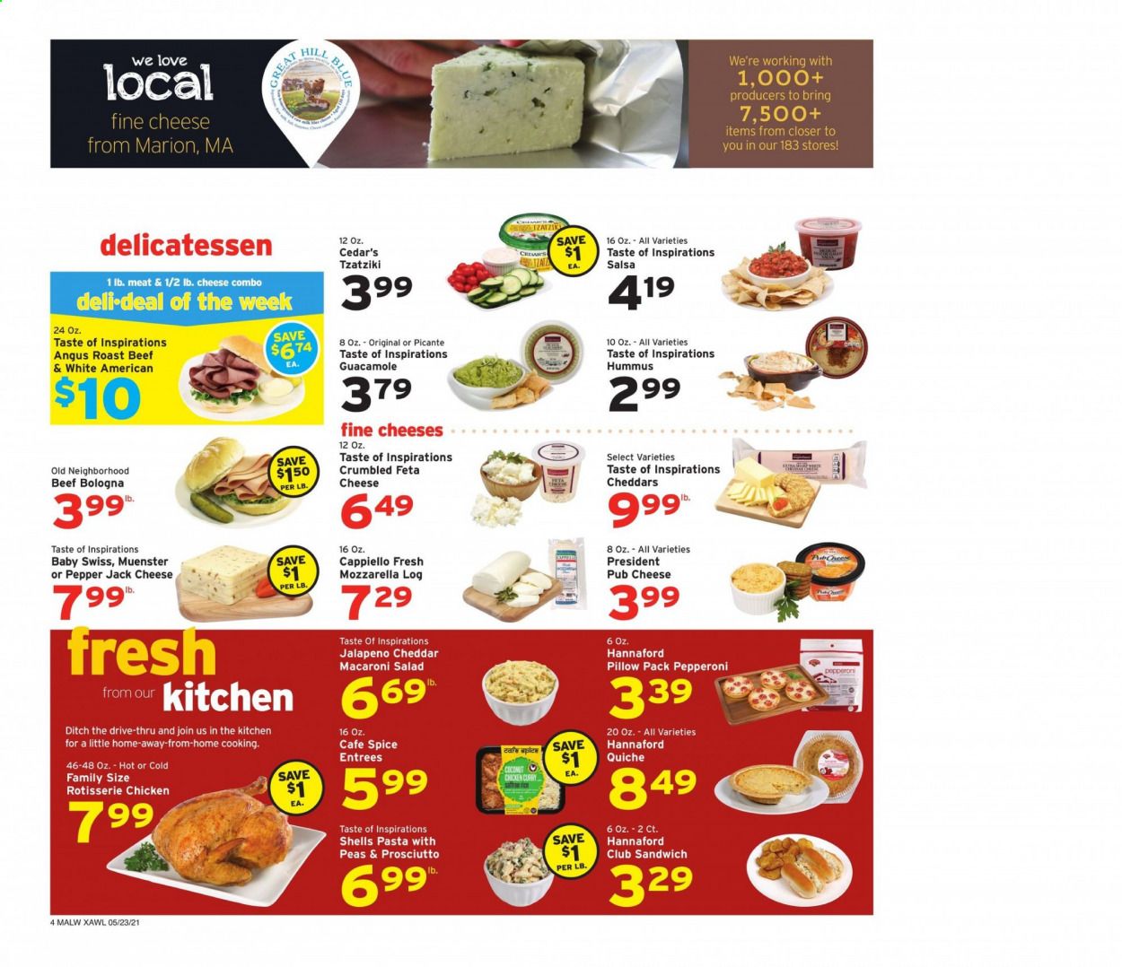 Hannaford (MA) Weekly Ad Flyer May 23 to May 29
