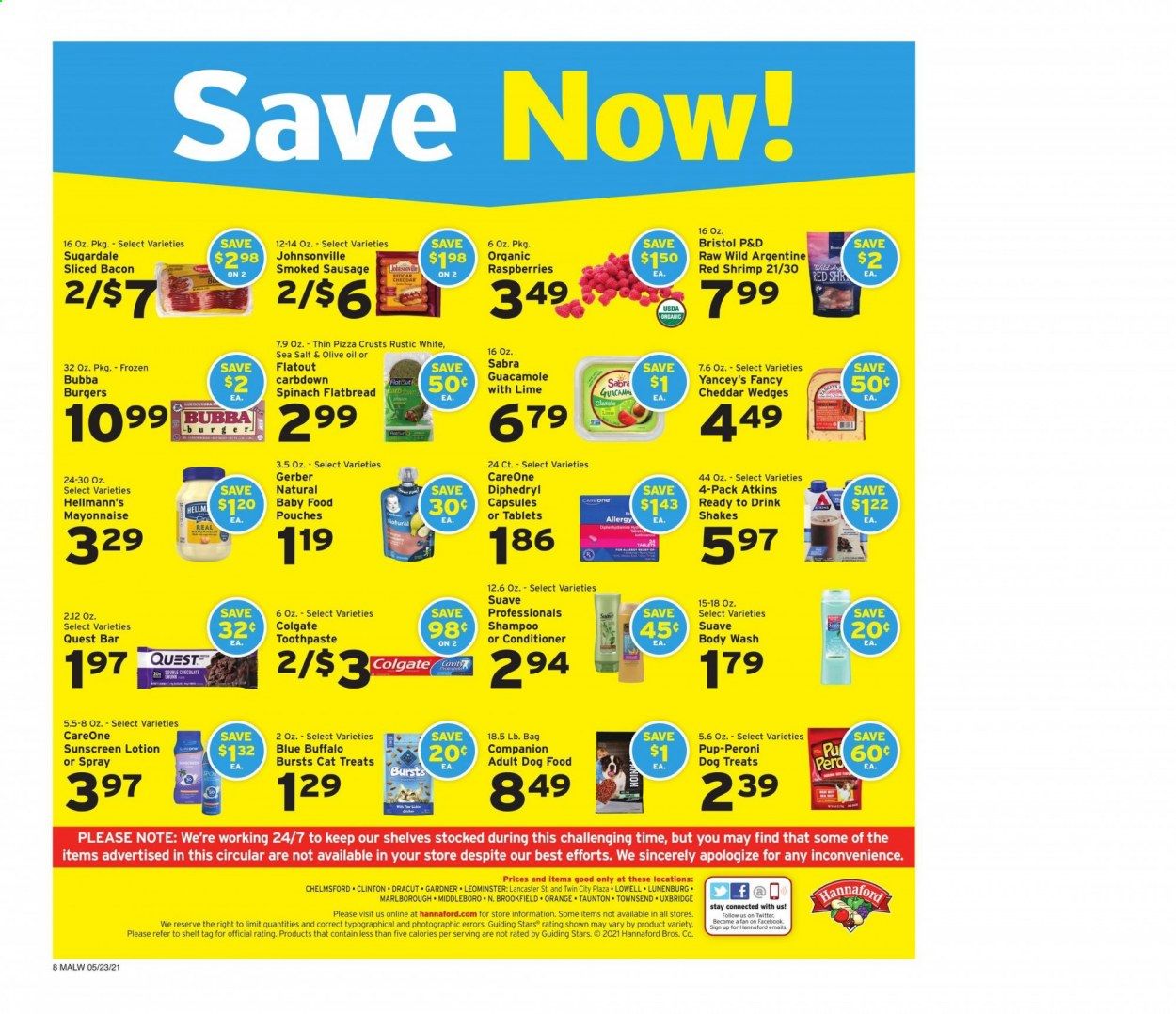 Hannaford (MA) Weekly Ad Flyer May 23 to May 29