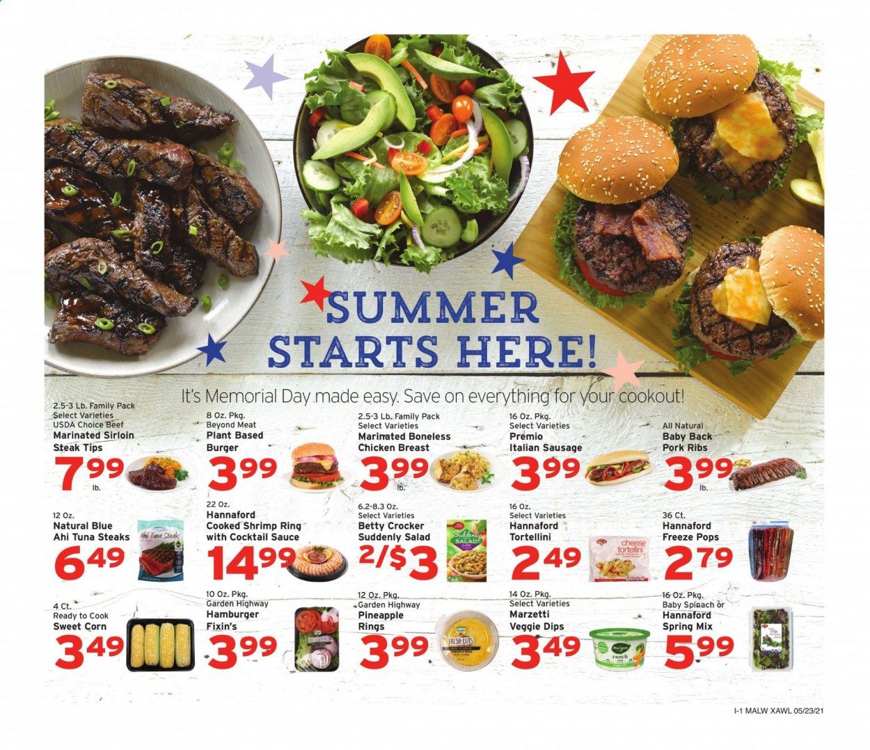 Hannaford (MA) Weekly Ad Flyer May 23 to May 29